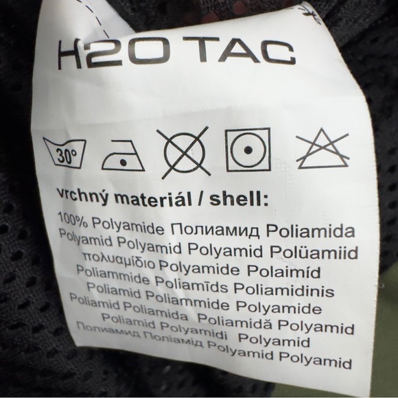 Waterproof Tactical Jacket H2O Tac Men’s L Green NWT - Picture 14 of 16